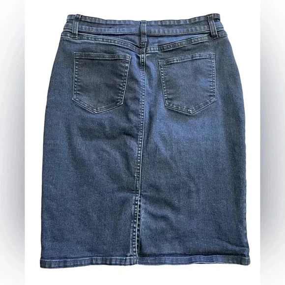 Banana Republic Denim Abk Skirt Size 6 - Picture 2 of 7